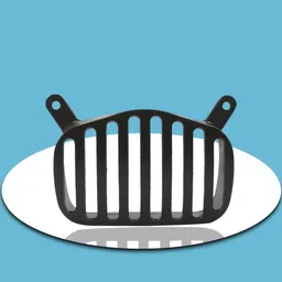 moterix ROYAL ENFIELD STANDARD BACK TAIL LIGHT GRILL BLACK MADE IN INDIA Bike Headlight Grill-picture-24