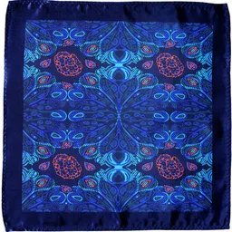 KRAWATTE KRAWATTE Men's Satin Pocket Square (13"X13") Cravat-picture-17