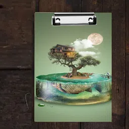 walldecor NATURE Digital Reprint Clip Board Exam Pad (14x10 Inches) exampad_0151 image 2