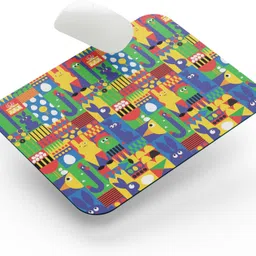 ZORI Animal Pattern Printed Mouse Pad for Gaming Computer, Laptop MousePad Non Slip Base Mousepad image 2