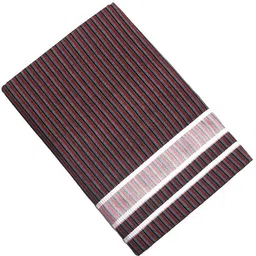 Tharunsha Elite THARUNSHA ELITE Men's Kerala style Single Dhoti - Mtrs/Mundus/Lungi Set-1 Striped Men Dhoti-image-14