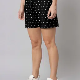 appufashion Pack of 2 Printed Women Multicolor Regular Shorts image 4