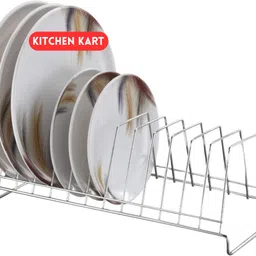 Plate Kitchen Rack Kitchen Kart Plates Stand Holder Big Size Kitchen Rack Organizer Dish for Steel-picture-10