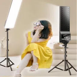 RETRACK RL-100 LED Video Light Panel Light 2500K-7500K Photo Studio Lamp + Remote Flash image 5