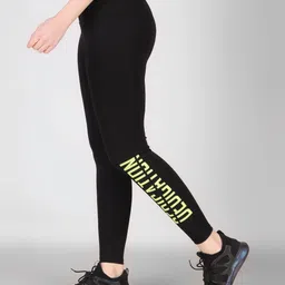 nexstep Typography Women Black Tights image 3