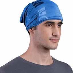 freecultr Unisex Printed Bamboo Bandana Anti Microbial Multipurpose Headband Cloth Face Mask for Dust and Sun Protection (Pack of 3) Men Printed Bandana image 3