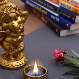 BECKON VENTURE Gold Toned Religious Idol Showpiece-image-50