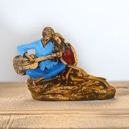 BECKON VENTURE Blue & Brown Textured Figurine Showpiece-image-18