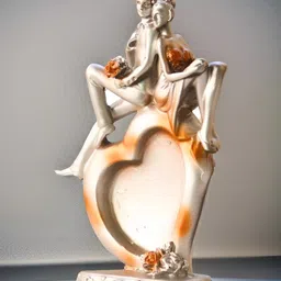 BECKON VENTURE Grey & Red Medium Figurine Showpiece-picture-28