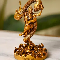 Artarium LLP Gold Toned Religious Figurine Showpiece-picture-16