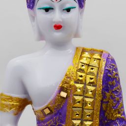 GW CREATIONS Purple Polyresin Figurine Showpiece-picture-35