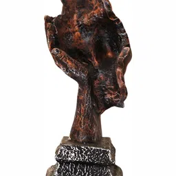BECKON VENTURE Brown & Black Textured Figurine Showpiece image 5