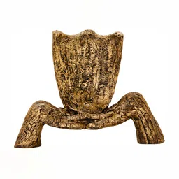 BECKON VENTURE Gold Toned  Medium Figurine Showpiece image 5