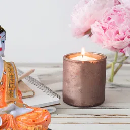 GW CREATIONS Orange Buddha Idol Showpiece-image-74