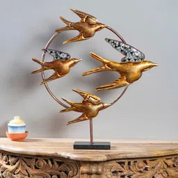 vedas Metallic-Colored Flying Bird Showpieces-picture-37