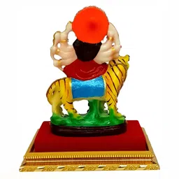 ESVAR STONECRAFT Red & Yellow  Religious Idol Showpiece image 2