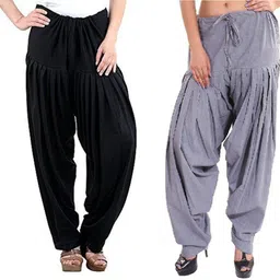 srisaras Velvet Solid Patiala-picture-13