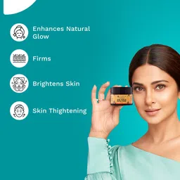 pilgrim 24K Gold Facial Mask & Pack for Radiant Skin, Anti Ageing | Natural Glow image 5