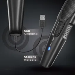 One Plus OP 21 Cordless Professional Hair Trimmer For Men waterproof Trimmer 120 min Runtime 4 Length Settings image 3