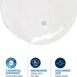 cerave Foaming Cleanser For Oily Skin with Hyaluronic Acid & Niacinamide Face Wash image 3