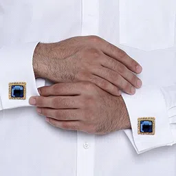 house of common Brass Cufflink image 4