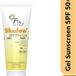 fixderma Sunscreen - SPF 50+ PA+++ Shadow Sunscreen SPF 50+ Gel For Oily Skin, UVA-UVB Protection, Water Resistant-picture-26