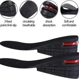 comfortinglives Invisible Height Increase Insole 4 Layer Design for Up to 9cm (EU Size 35-44) Insole image 1