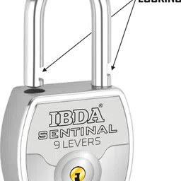 ibda same key lock | 5 lock with common key |multiple lock with single key|steel body Padlock image 3