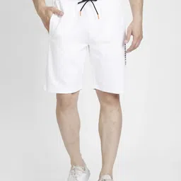 spykar Solid Men White Basic Shorts-picture-13