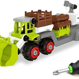 dherik tradworld DIY Toy Vehicle Assembly 3 in 1 Farmer Tracker with Screwdriver-picture-15