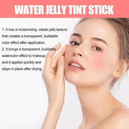 bigbalist Water Jelly Tint | 2-in-1 Lip & Cheek Jelly Blush Stick | Long-Lasting image 5