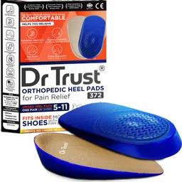 dr trust USA 372 Orthopedic Gel Heel Pad for Cushioning Comfort & Heel Pain Relief Insole Heel Support-picture-10