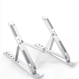 FALMAGU ALUMINIUM LAPTOP STAND Floor -Desktop Laptop Stand_14 Aluminium Floor and Desk Stand Laptop Stand with Adjustable Height Compatible with Universal Laptops-picture-28