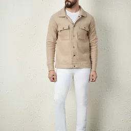 bigreams Men Solid Casual Jacket image 5