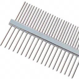 foodie puppies Paw Print Handle Double Side Steel Needles Dog Comb Pet Rake Comb Hairbrush Grooming for Dogs Cat Cleaning Supplies Basic Comb for Dog image 2