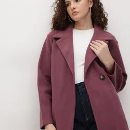 roadster Polyester Coat For Women-picture-35
