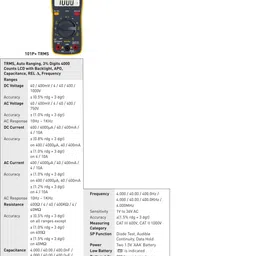 hty MECO 101B+ Pocket Size Digital Multimeter Digital Multimeter image 5