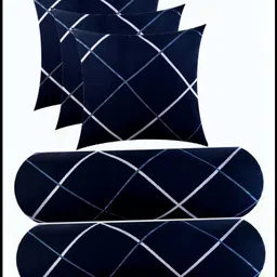 jayog enterprise Microfibre Bolster Pack of 5 Geometric 3 CUSHION 2 BOLSTER-picture-20
