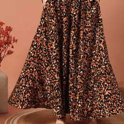 otabu Women Relaxed Black Polyester Trousers image 5