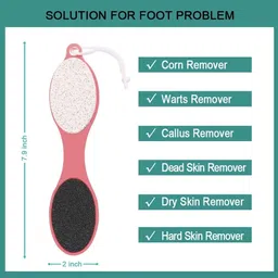 ravariya 4 in 1 Foot Scrub & Anti Crack Heel For Heel Crack Support image 3