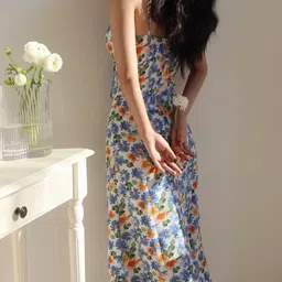 tandul Women Bodycon Multicolor Midi/Calf Length Dress image 4