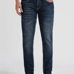 pepe jeans Men Slim Low Rise Blue Jeans-picture-16