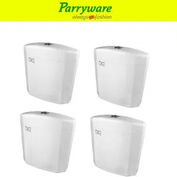 parryware Alpha Dual Flush Cistern set of 4 pic 034 Dual Flush Tank image 1
