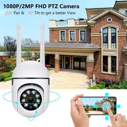 SIOVS PTZ WiFi IR 1080P HD Hidden CCTV Camera Mobile Live View 2Way Audio Night Vision Spy Camera image 3