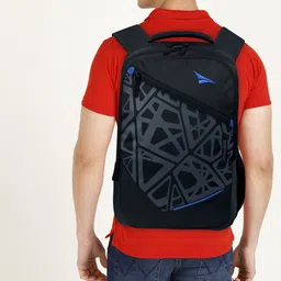 lunar's Large 37 L Backpack Heritage - 3 Compartment Casual Travel Bagpack / College - School Bag image 2