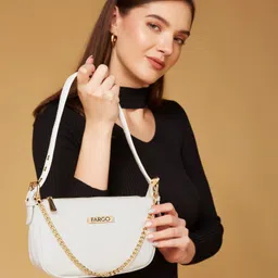 fargo White Women Sling Bag FGO-697-picture-18
