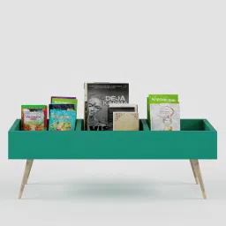 boingg! - a happy start Stackem Kids Bookshelf in Green Colour image 1