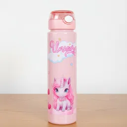 pappu plastic Unicorn water bottle 800 ml Water Bottle-picture-12
