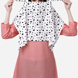 Printed Cotton Blend Women Multicolor Scarf-image-2