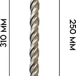 lxmi (10 x 310mm) Cross Tip Plus Hammer Drill Bit (Silver)-picture-25